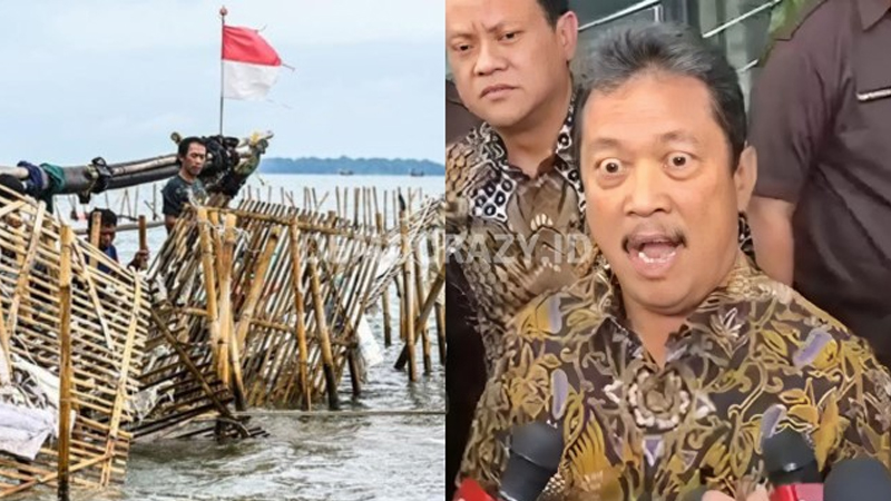 Menteri KP Sayangkan Pagar Laut Tangerang Dibongkar TNI: Itu Barang Bukti